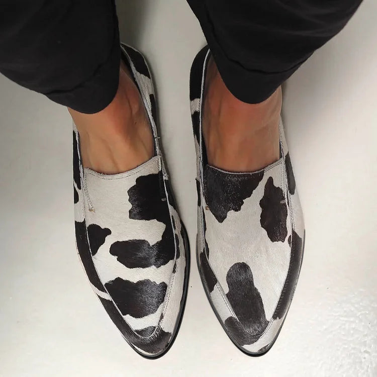 Livia | Eleganckie loafersy z małym obcasem