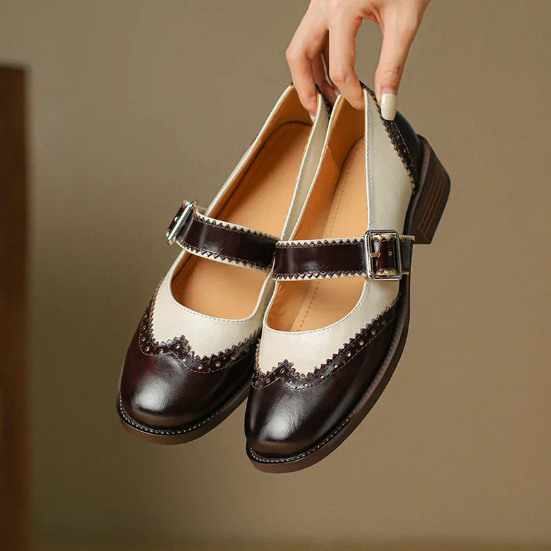Miana™ | Skórzane Mary Janes