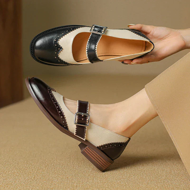 Miana™ | Skórzane Mary Janes