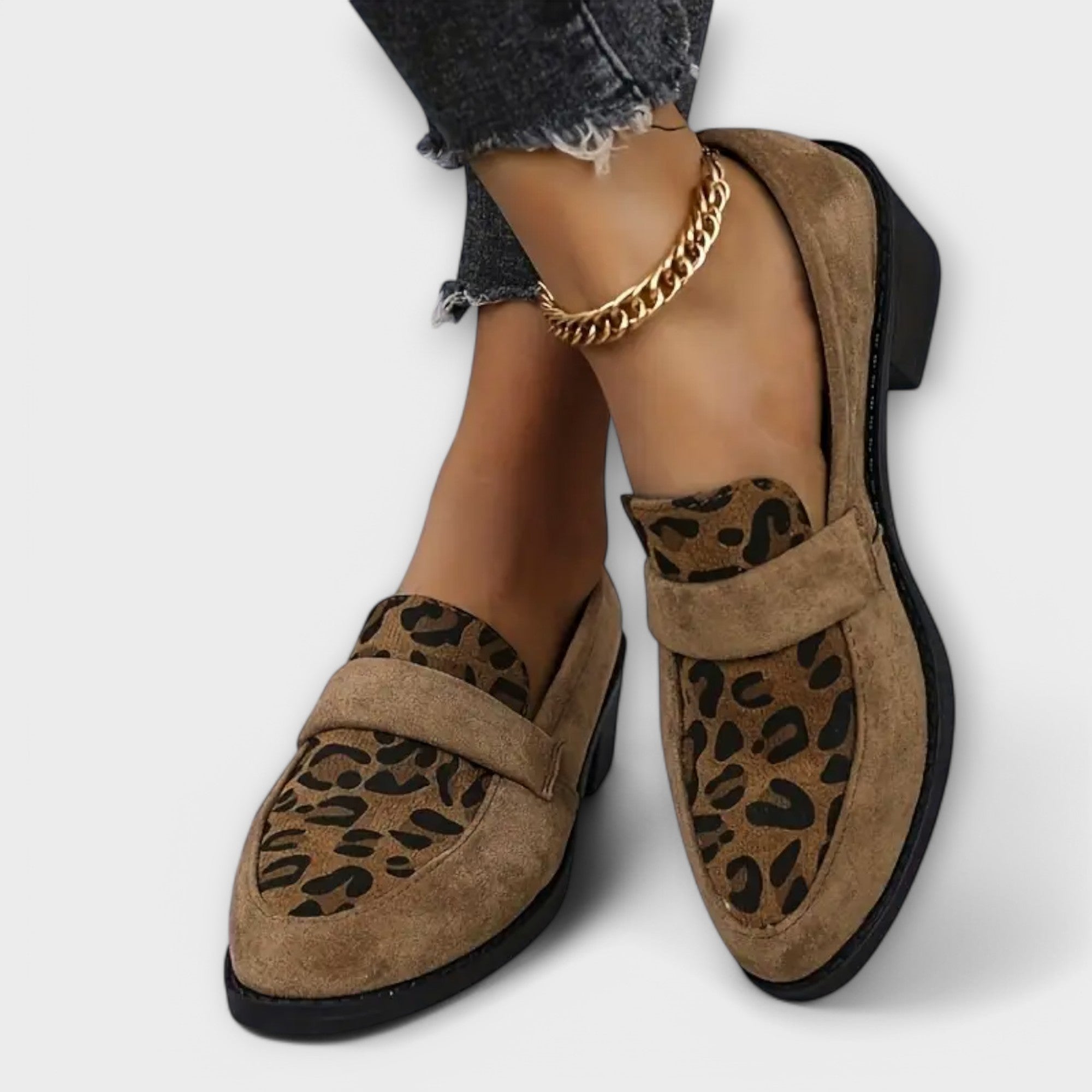 Karla | Eleganckie buty damskie w leopardzie