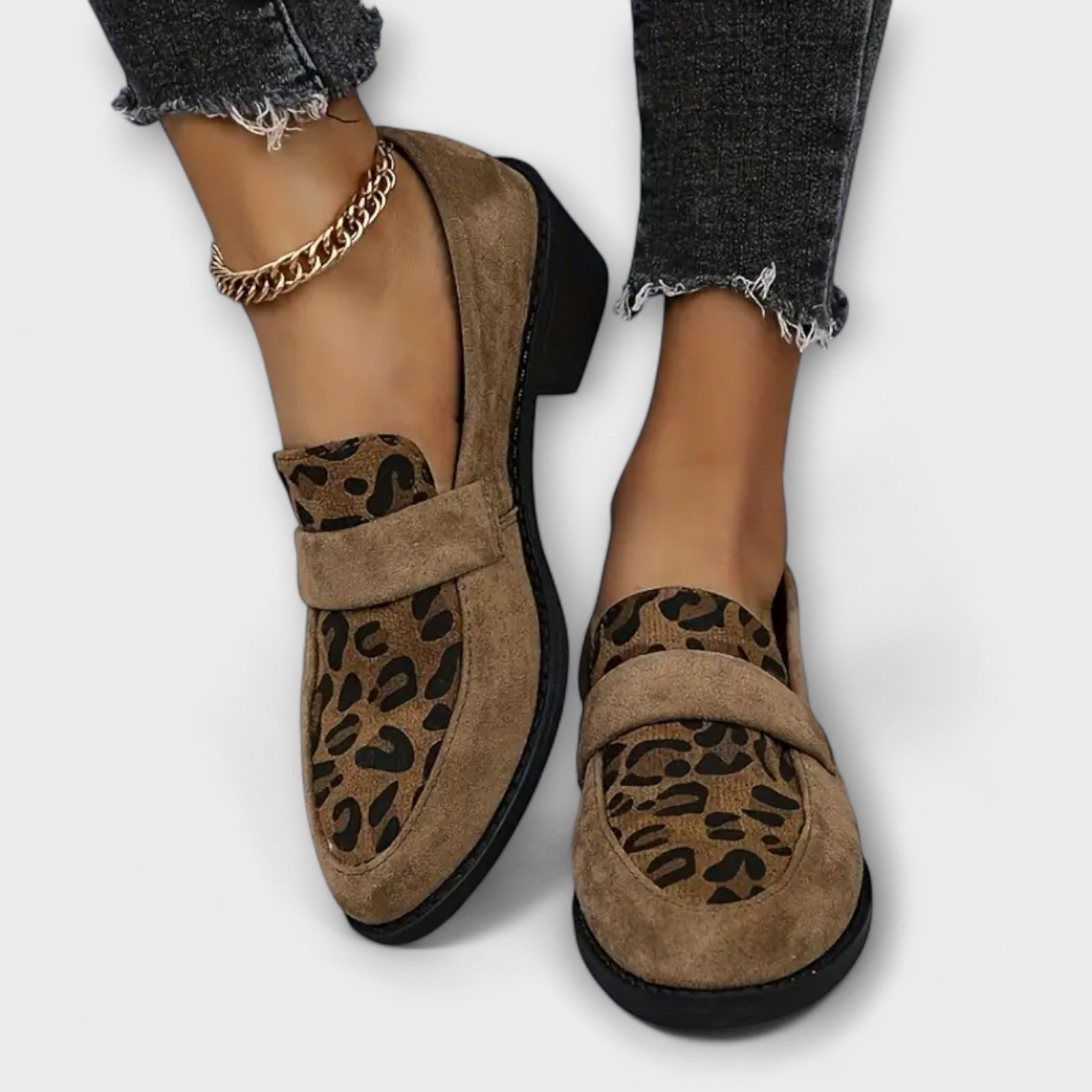 Karla | Eleganckie buty damskie w leopardzie