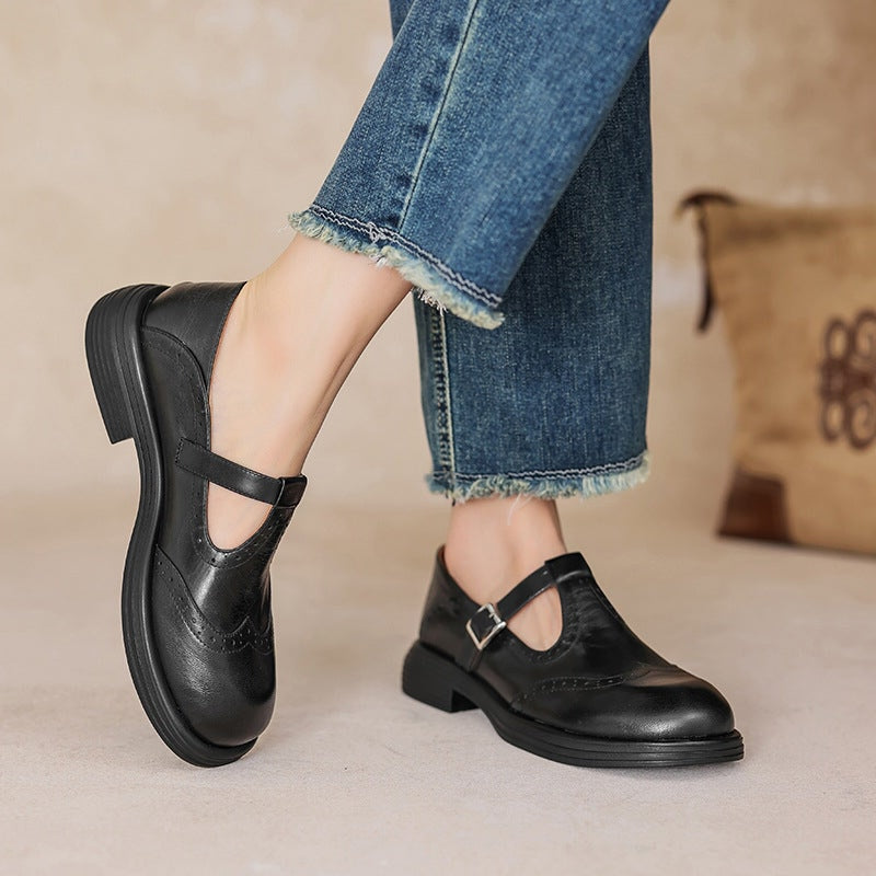 Velda™ | Eleganckie Mary Janes ze skóry