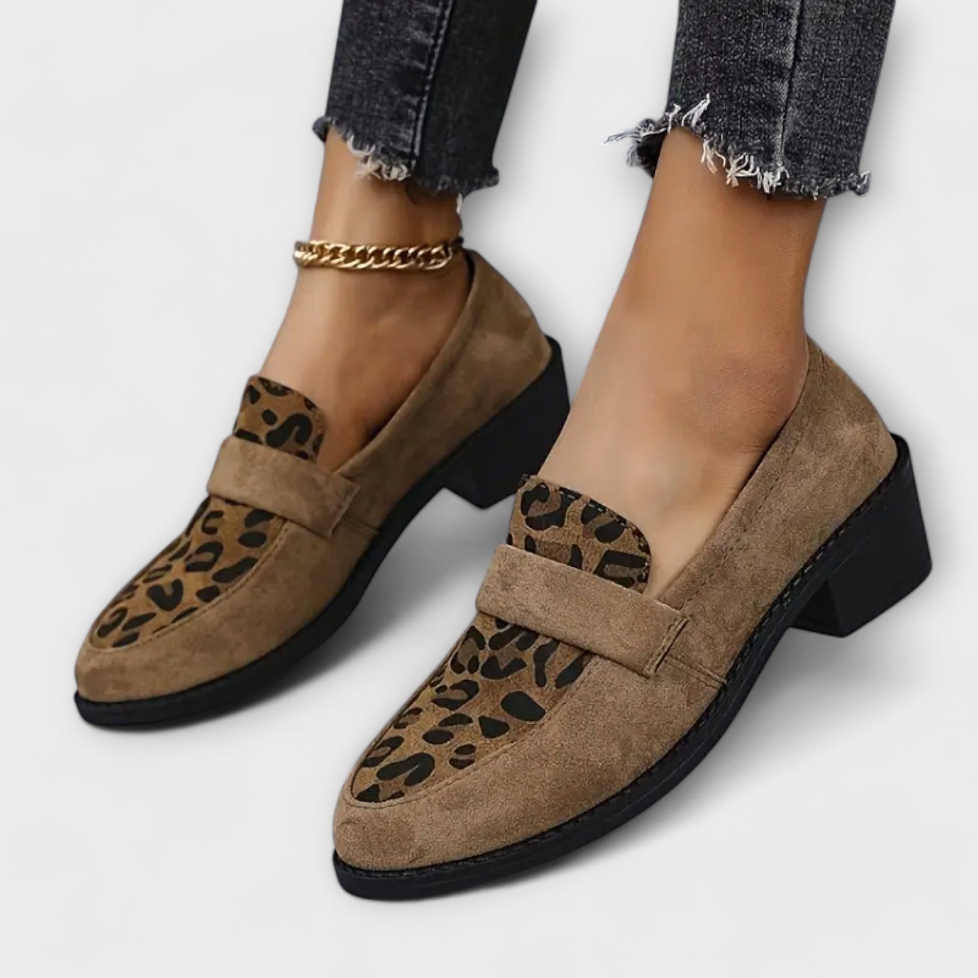 Karla | Eleganckie buty damskie w leopardzie