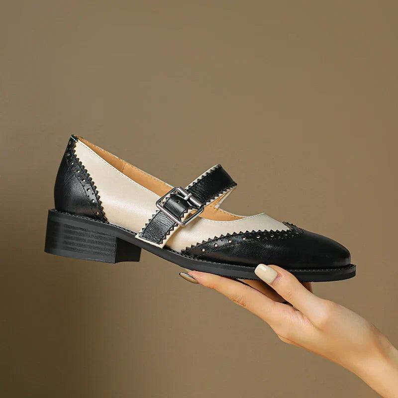 Miana™ | Skórzane Mary Janes