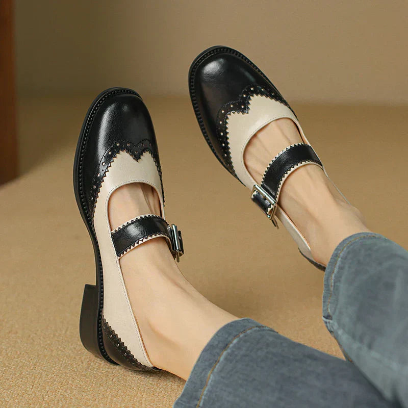 Miana™ | Skórzane Mary Janes