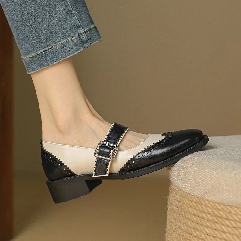 Miana™ | Skórzane Mary Janes