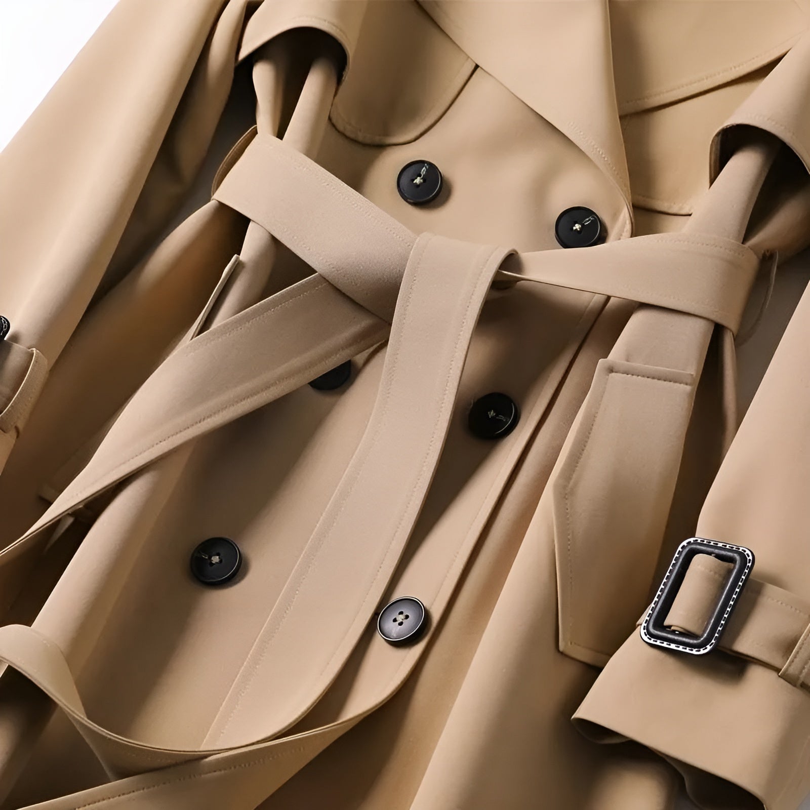 Xanthippe™ | Elegancki Trench-coat o Ponadczasowym Stylu