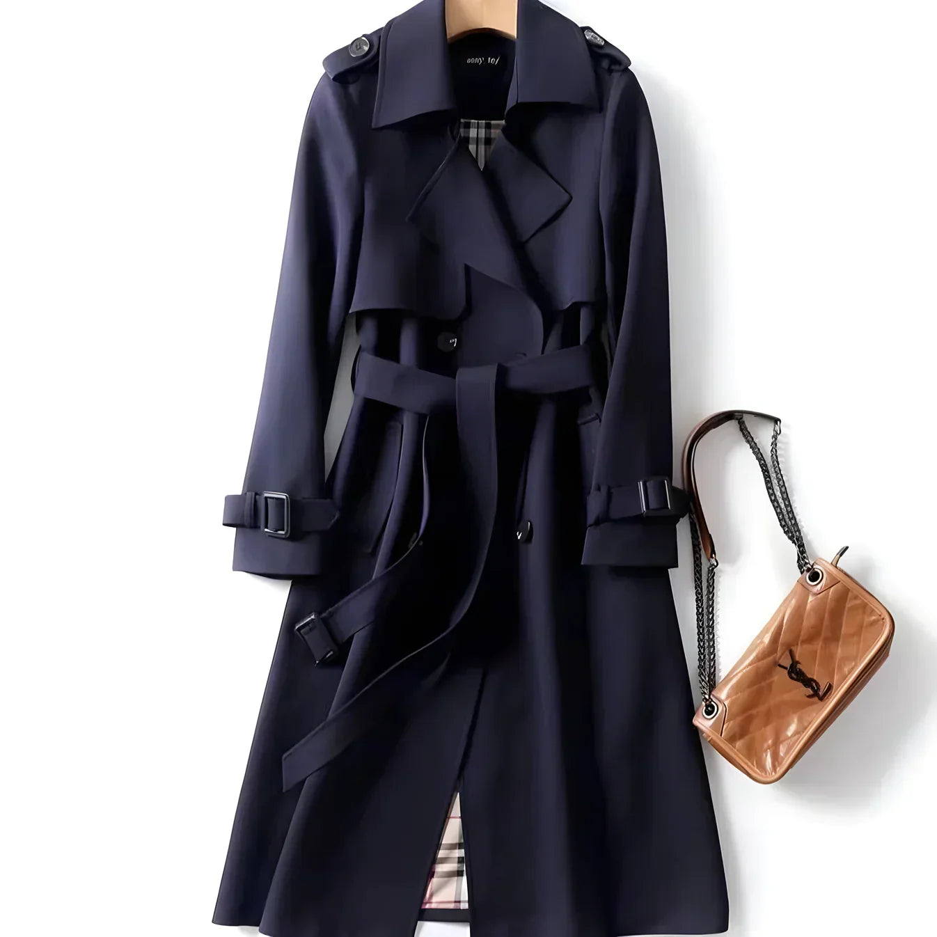 Xanthippe™ | Elegancki Trench-coat o Ponadczasowym Stylu