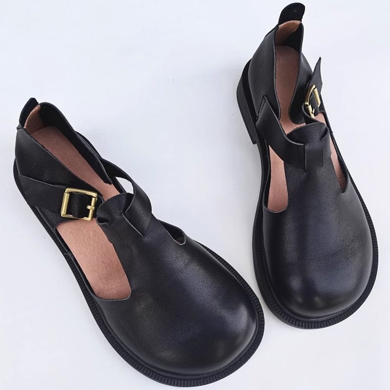 Colette™ | Mary Janes z okrągłym noskiem