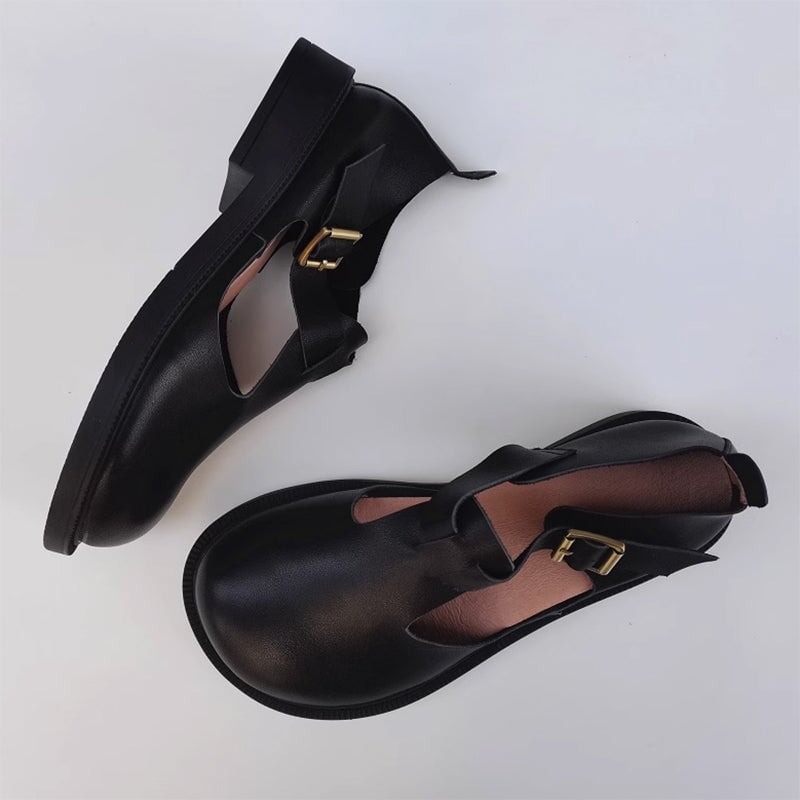Colette™ | Mary Janes z okrągłym noskiem