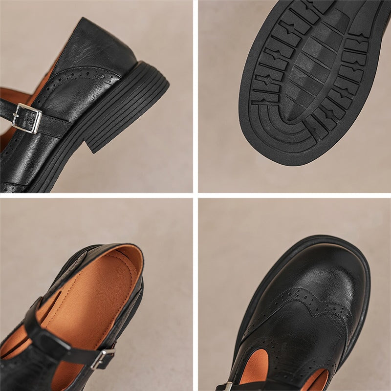 Velda™ | Eleganckie Mary Janes ze skóry