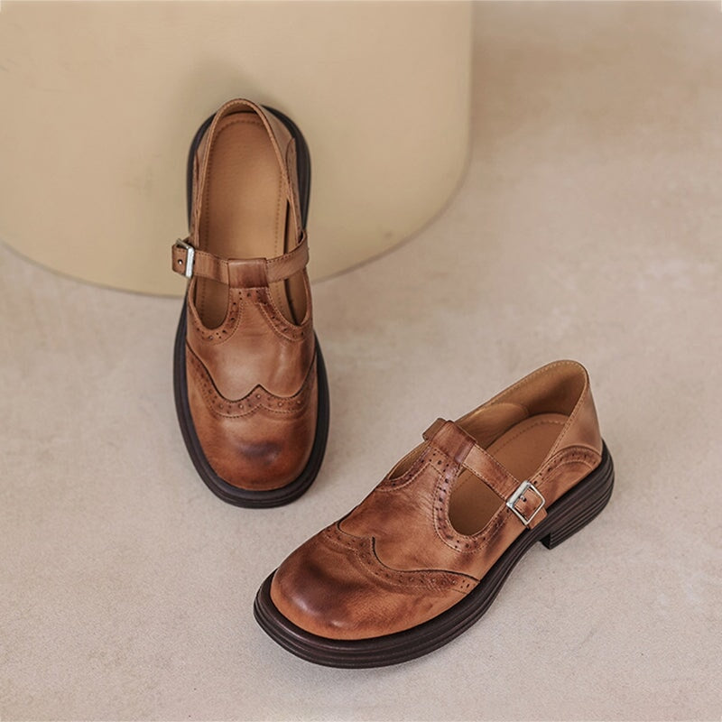 Velda™ | Eleganckie Mary Janes ze skóry