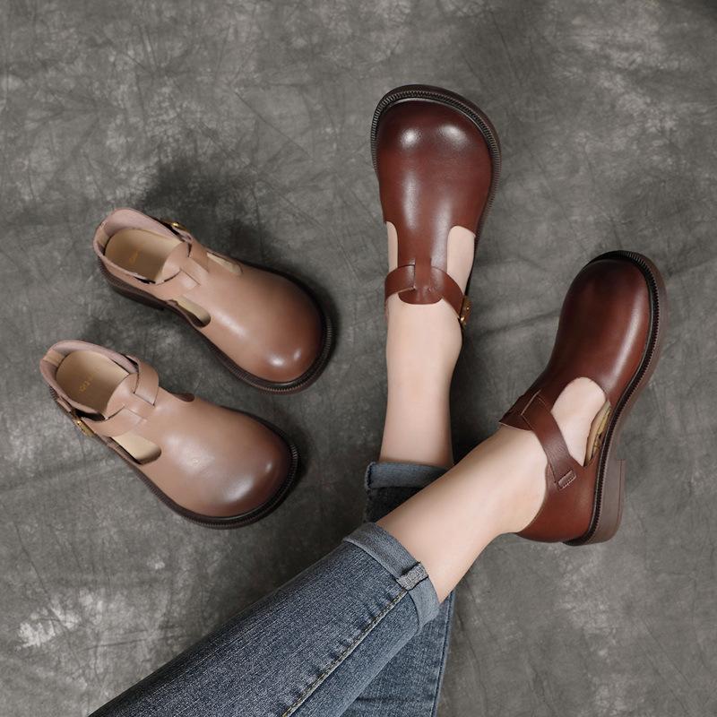 Colette™ | Mary Janes z okrągłym noskiem